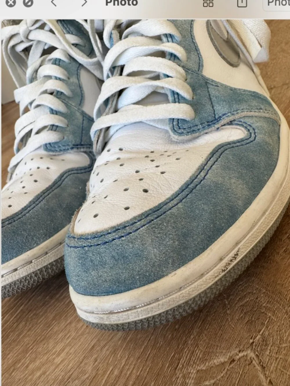 Jordan White + Blue Air Jordan 1 Retro High OG 